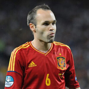 Iniesta's international career has almost come to an end as Italy beat Spain