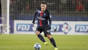 ©PHOTOPQR/LE PARISIEN ; FOOTBALL 1/4 FINALE COUPE DE LA LIGUE / PARIS SG - LYON / VERRATTI (MaxPPP TagID: maxnewsspecial013290.jpg) [Photo via MaxPPP]