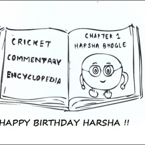 Happy Birthday Harsha Bhogle!