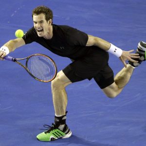 Andy Murray against serve-volley