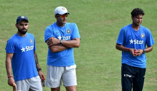 Kumble-Kohli spat Source: CricPick