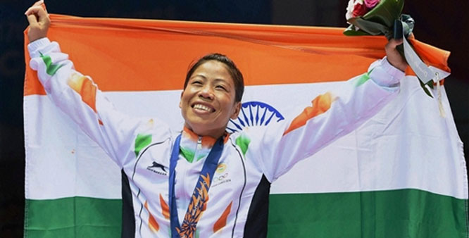 Mary Kom Source: post.jagran.com