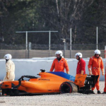 Fernando Alonso crash