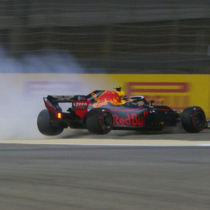 Verstappen's crash