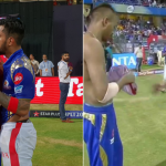KL Rahul and Hardik Pandya swap jerseys after MI-KXIP match