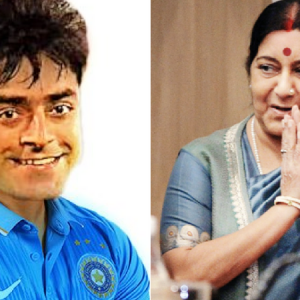 Sushma Swaraj responds to fans’ appeals of giving Rashid Khan Indian citizenship