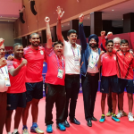 Indian Men's Table Tennis team secure bronze medal