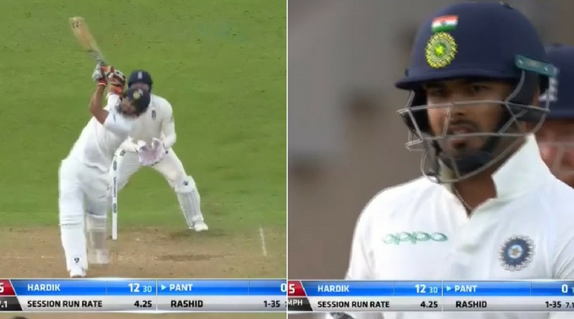 Rishabh Pant hits six off 2nd ball