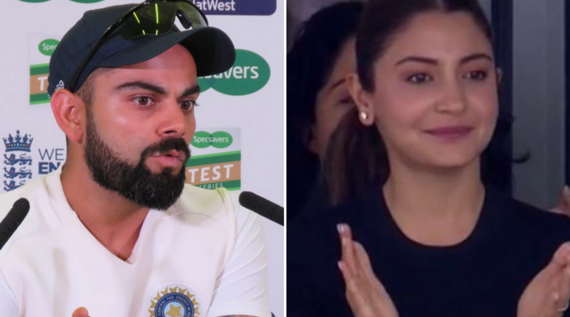 Virat Kohli on Anushka Sharma