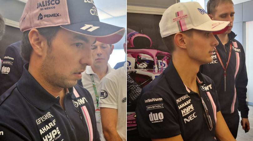 Force India drivers speak