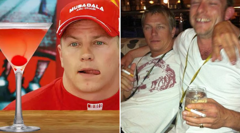 Raikkonen exposes 16 day drinking bender