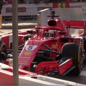 Vettel gives Raikkonen related reason for Milan demo crash