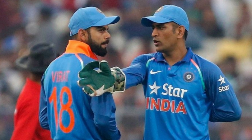 MS Dhoni praises Virat Kohli's captaincy