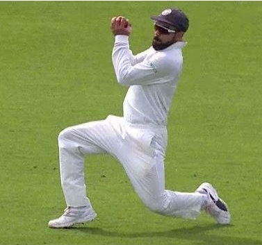 Kohli's catch to dismiss Buttler
