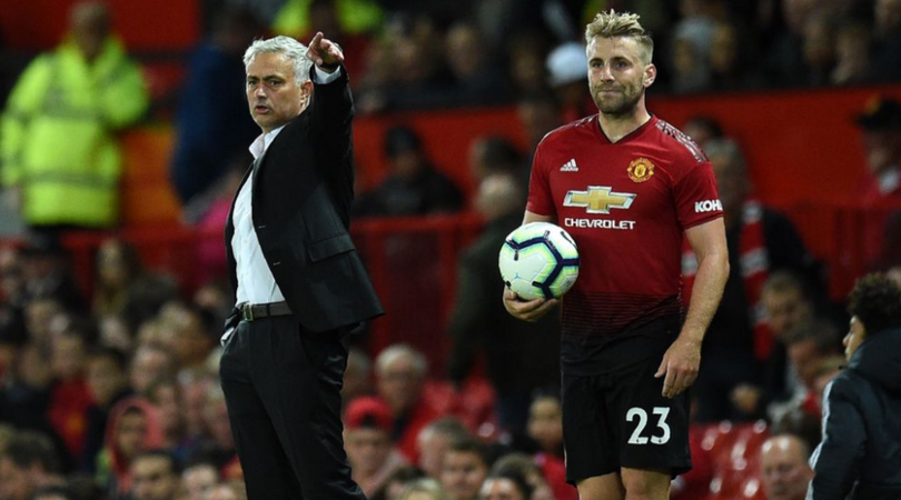 luke shaw on mourinho
