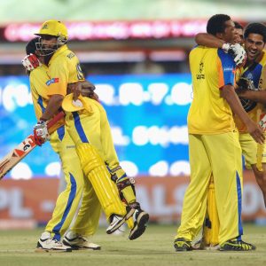 Chennai Super Kings' series of tweets on India's thrilling win