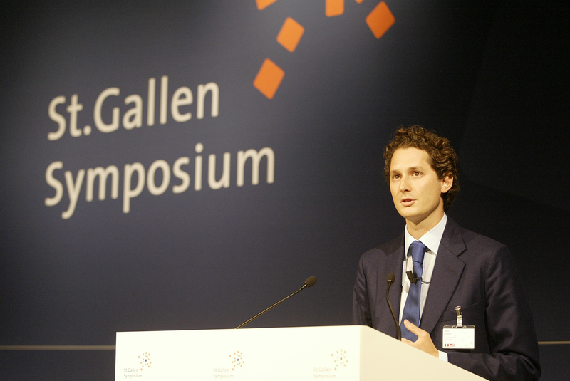 Ferrari chairman adresses the media