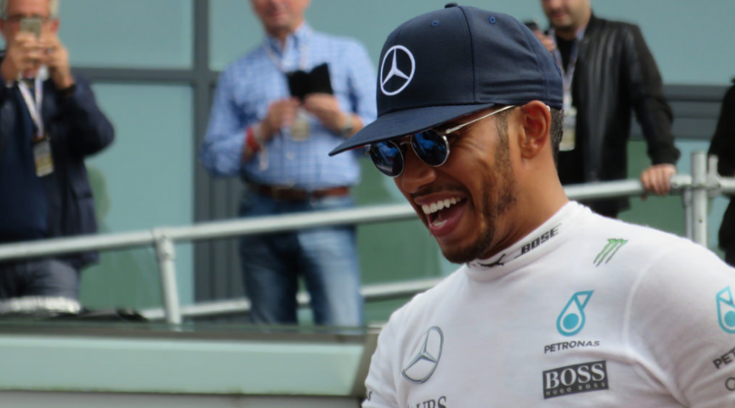 Hamilton goes for a skinny dip with Nicki Minaj