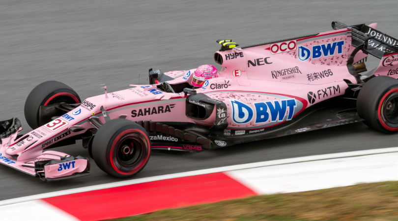 Ocon visited Williams facility