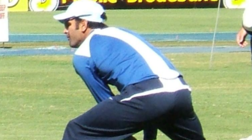 MS Dhoni coaches Indian players