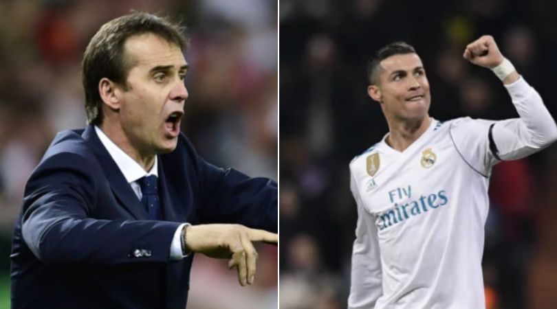 lopetegui on ronaldo's transfer