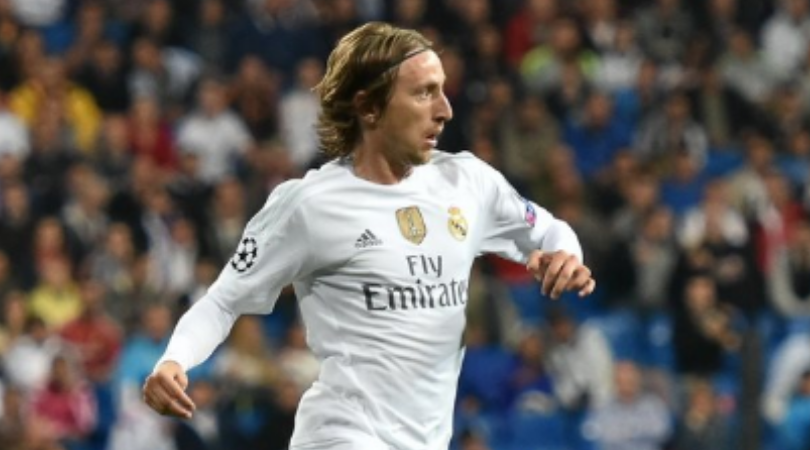 modric on ronaldo
