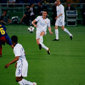 Carrick on Barcelona