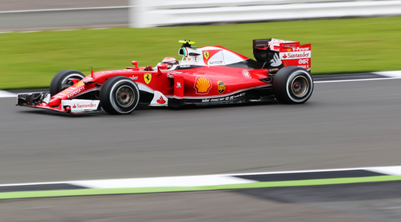 Chaos in the pitlane during the 2016 British Grand Prix