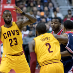 LeBron James' 40 feet buzzer beater