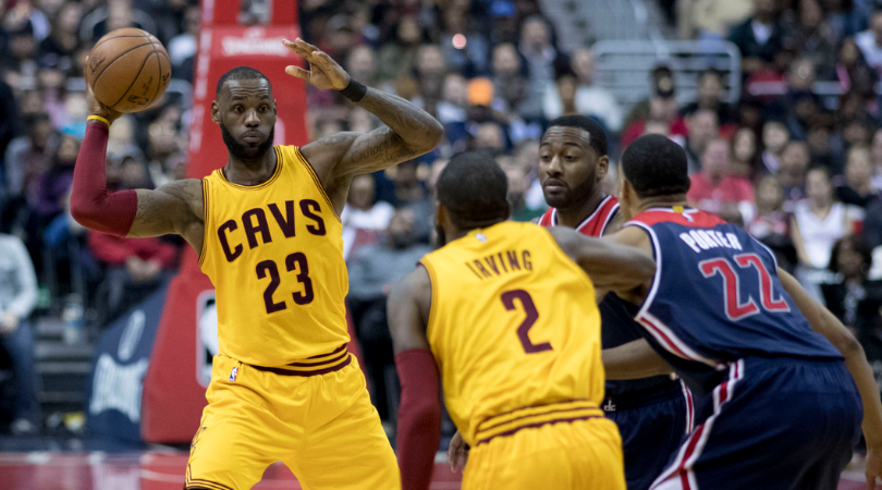 LeBron James' 40 feet buzzer beater