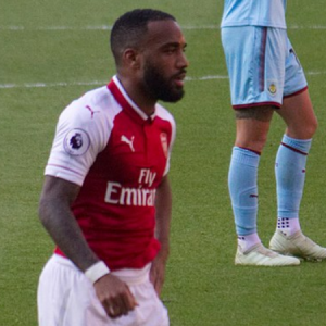 Lacazette on Aubameyang