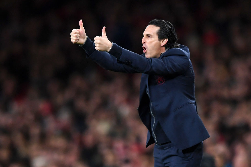 arsenal board on Emery