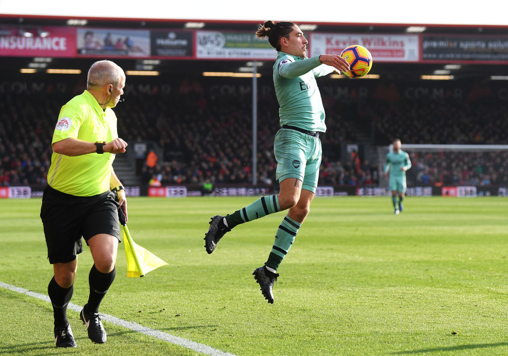 Bellerin gives his shirt to young fan