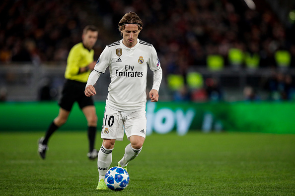 Modric-Vinicius jr. training session
