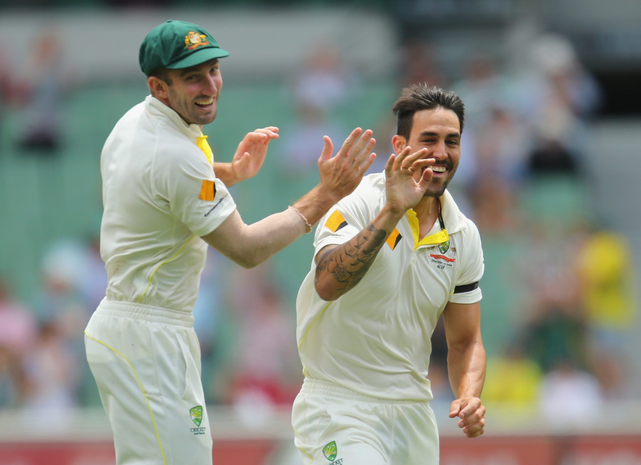 Mitchell Johnson on Shaun Marsh