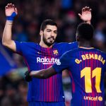 Luis Suarez on Dembele