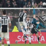 Buffon's reaction to Ronaldo's overhead kick