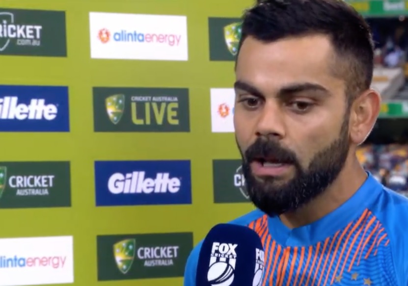 Virat Kohli on India's loss in Brisbane T20I