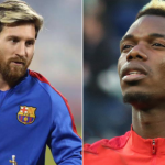 Paul Pogba and Lionel Messi