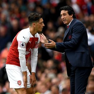 Emery on starting Ozil