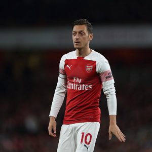 Mesut Ozil back injury update