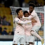 Messi's picture in United's dressing room