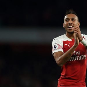 Aubameyang on game vs Tottenham