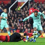 Aubameyang on Rojo's own goal