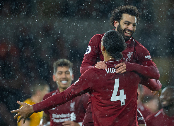 Virgil van Dijk reaction to Sokratis