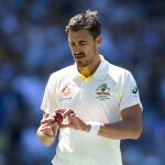 Starc's good-length delivery flies over Paine