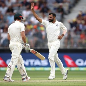 Mohammad Shami's double blow