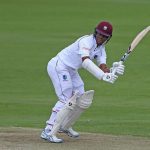 Shimron Hetmyer claims a grounded catch