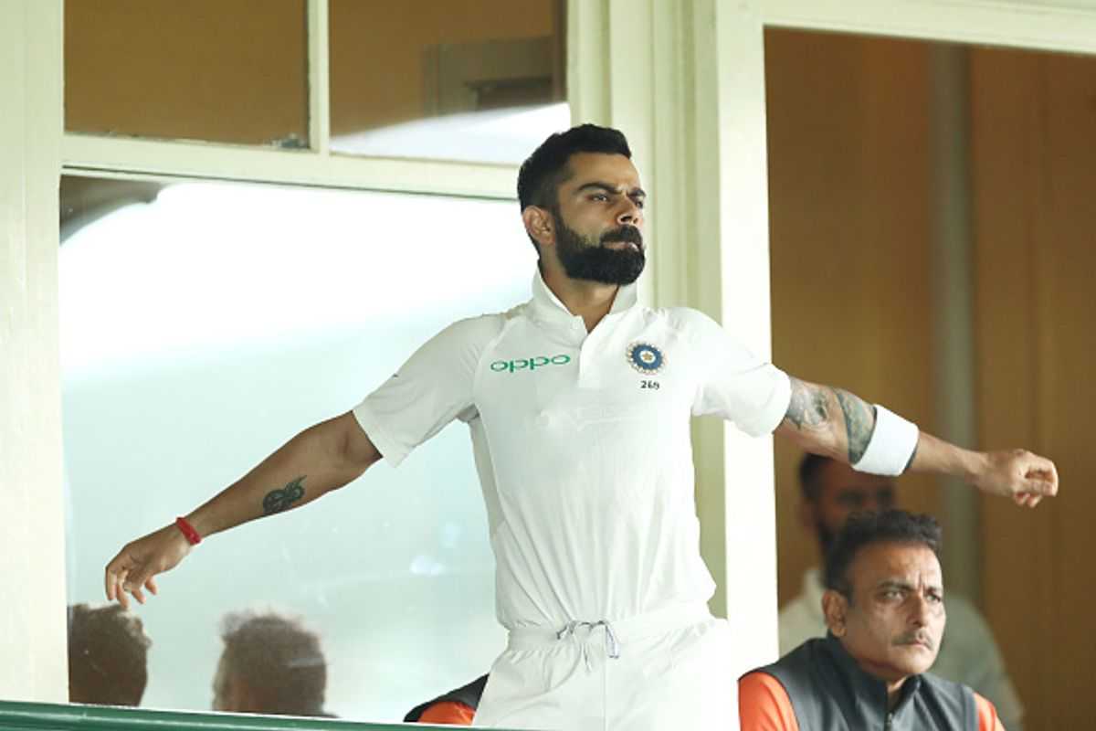 Virat Kohli denies former Australian cricketer