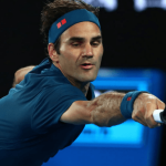 Roger Federer's insane backhand winner in Australian Open 1st round